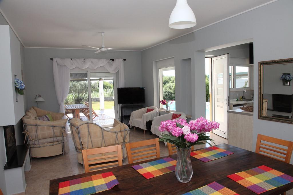 Afroditi-Villa-3, Private Pool, Sea And Golf Афанту Экстерьер фото