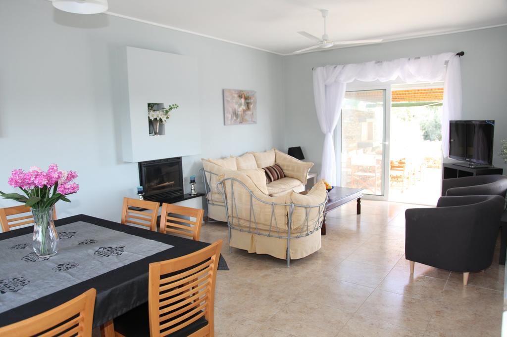 Afroditi-Villa-3, Private Pool, Sea And Golf Афанту Экстерьер фото