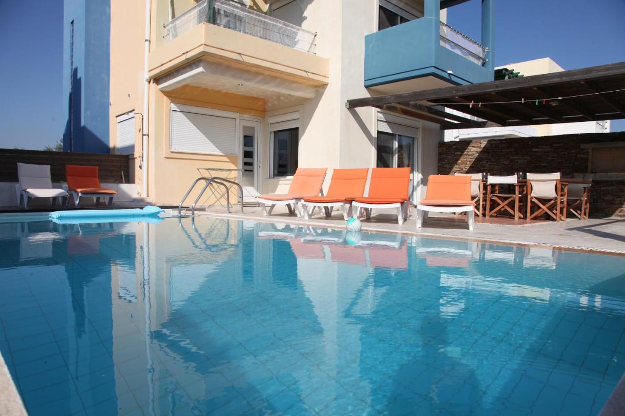 Afroditi-Villa-3, Private Pool, Sea And Golf Афанту Экстерьер фото